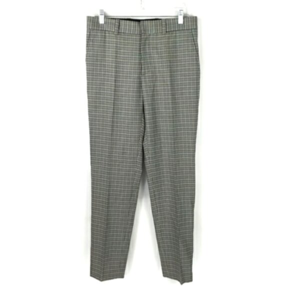 Rag & Bone Patrick Pant Grey Multi-Check Modern Fit Wool Blend Pant Mens 32 NWT - Picture 15 of 15